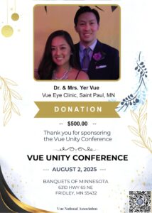 Dr & Mrs Yer Vue