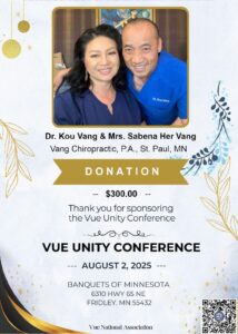 Dr kou Vang & Sabena Her Vang