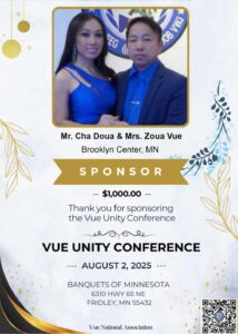 Mr Cha Doua & Mrs Zoua Vue