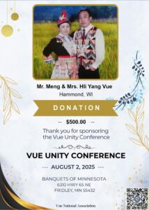 Mr Meng & Mrs Hli Yang Vue
