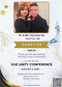 Mr & Mrs Tooj Tsua Vue
