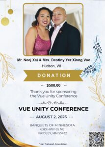 Mr Neej Xai & Mrs Destiny Yer Xiong Vue
