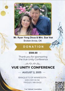Mr Ryan Yong Doua & Mrs Sue Vue