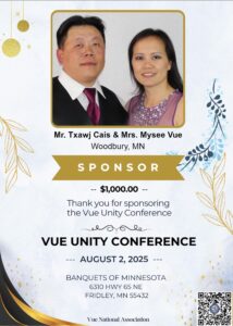 Mr Txawj Cais & Mrs Mtsee Vue