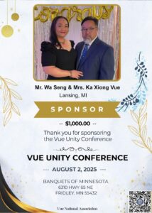 Mr Wa Seng & Mrs Ka Xiong Vue